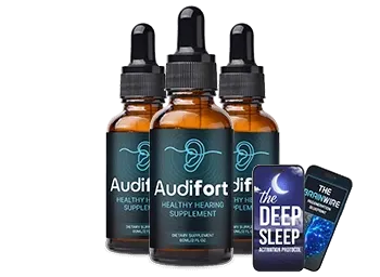Audifort 3 bottle most popular package with two bonuses