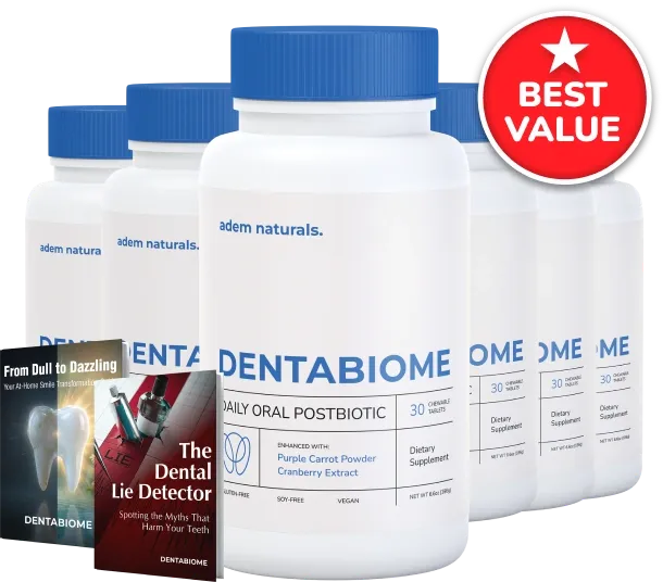 DentaBiome 6 bottle best value package