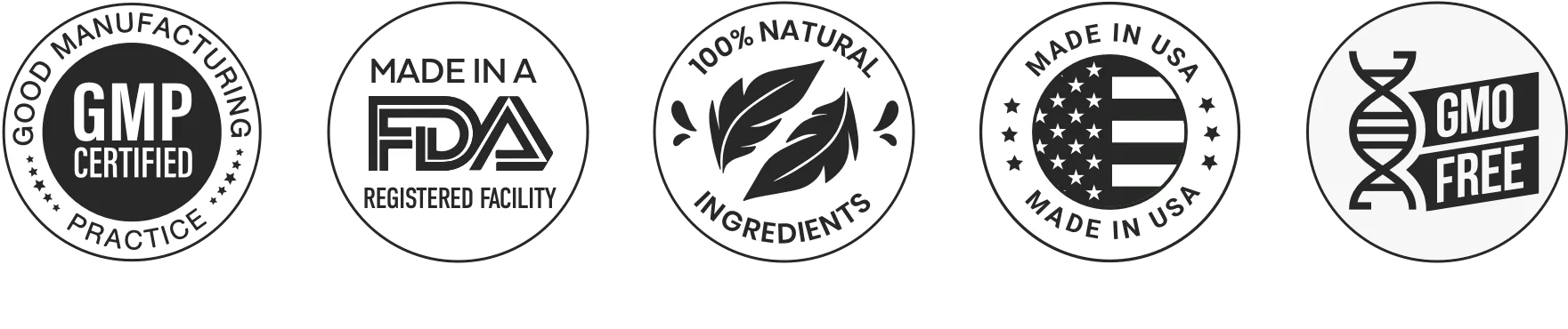 Seller-provided DentaBiome quality and manufacturing claims graphic