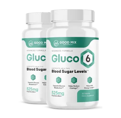 Gluco6 two bottle package