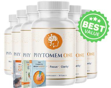 Phytomem One six-bottle Ultimate package with bonus guides